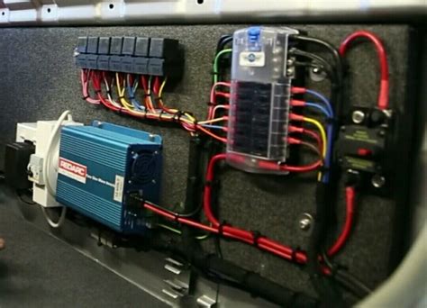 ac dc electrical boxes|How to Wire a Camper Van Electrical Distribution Panel.